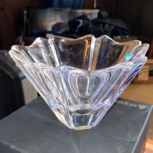 Orrefors "Orion" Crystal 7” Bowl Made in Sweden (RC)